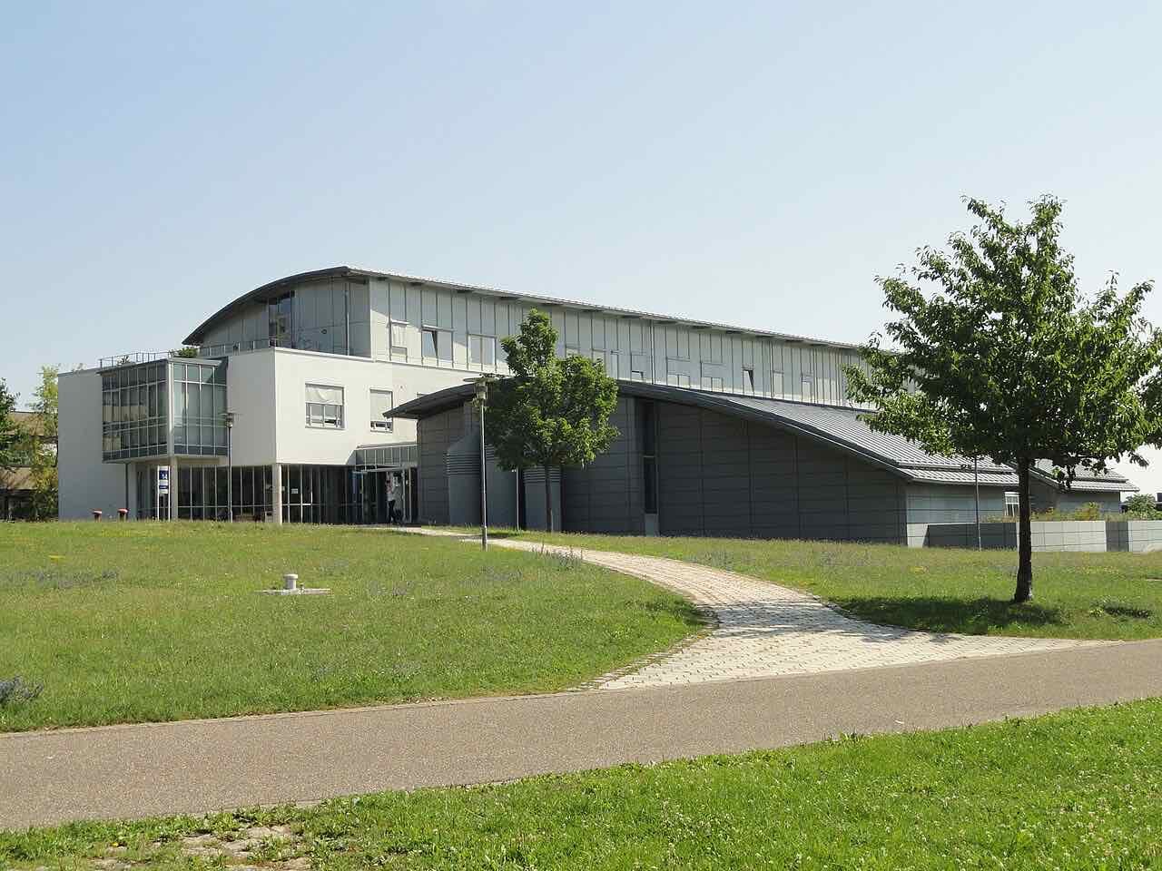 Computer science building on the Hubland campus of the University of Würzburg